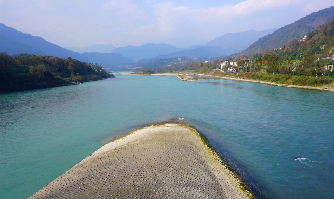 都江堰主體結構魚嘴