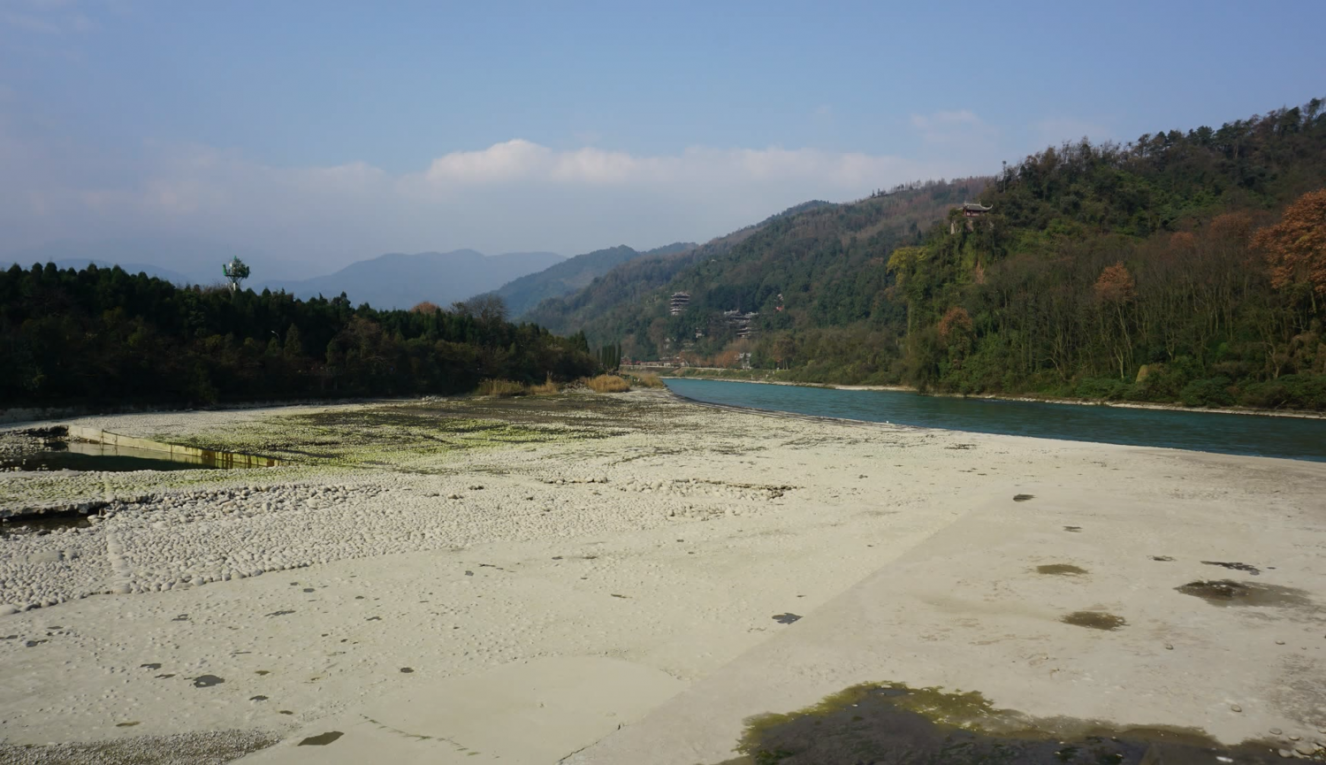 都江堰主體結構飛沙堰