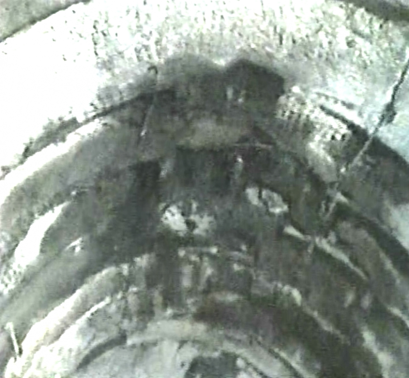 南迴鐵路隧道工區開挖斷面