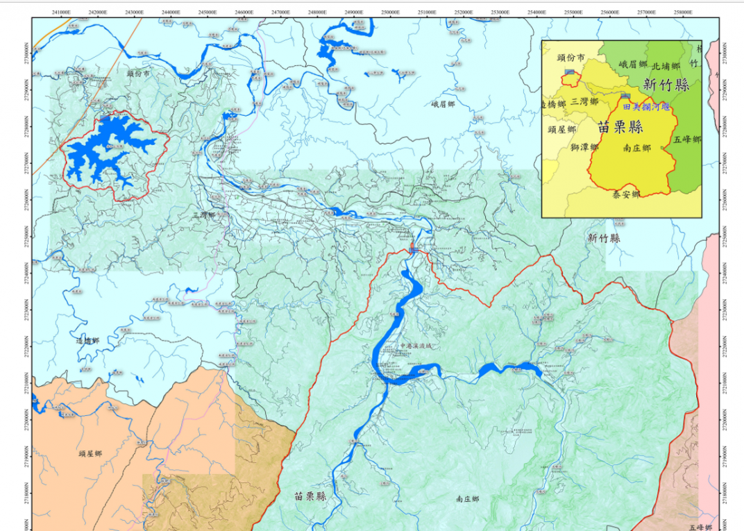 東興淨水場水源永和山水庫(含田美攔河堰)