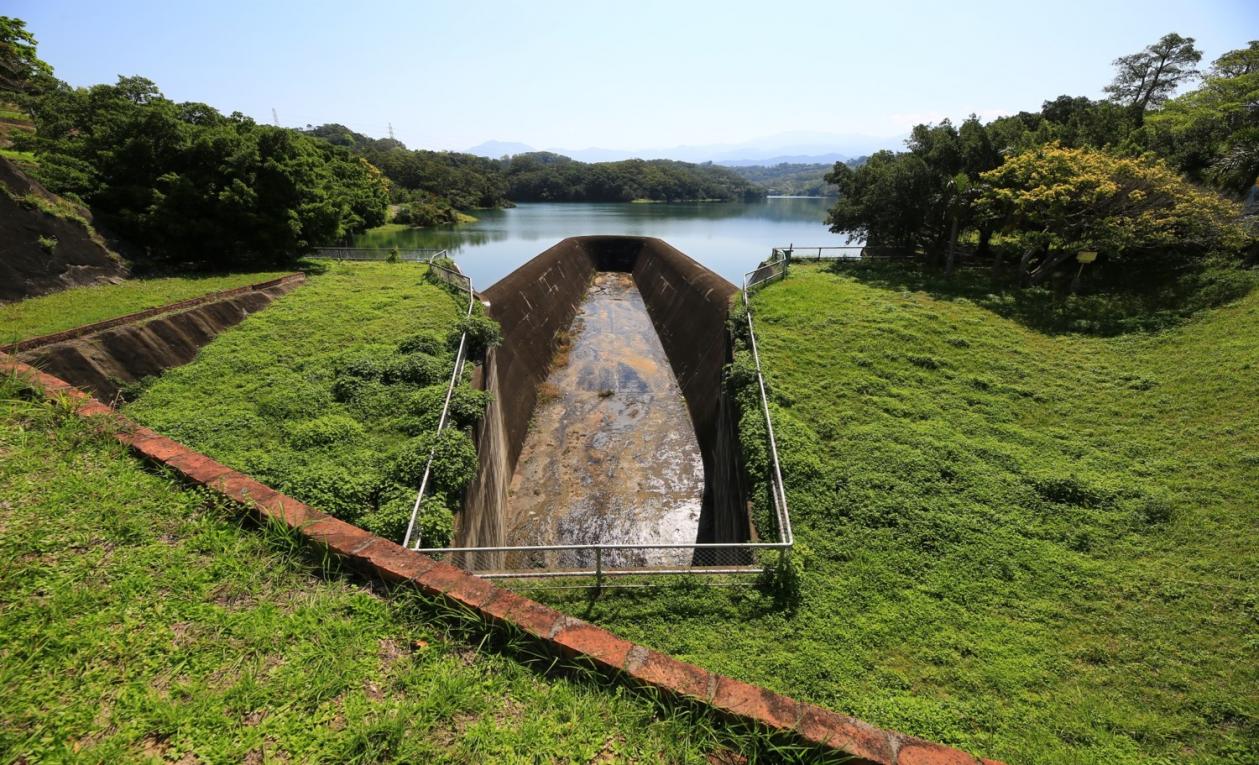 東興淨水場水源永和山水庫溢洪道