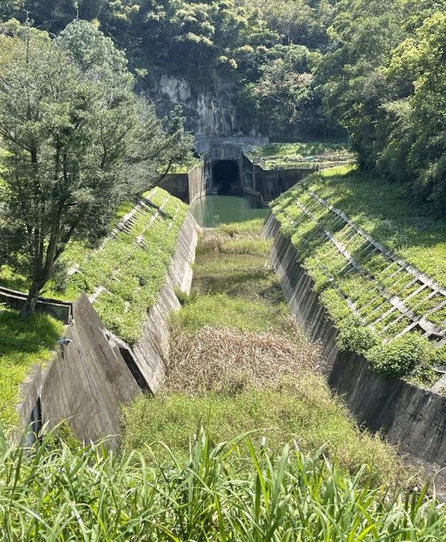 東興淨水場水源永和山水庫溢洪道