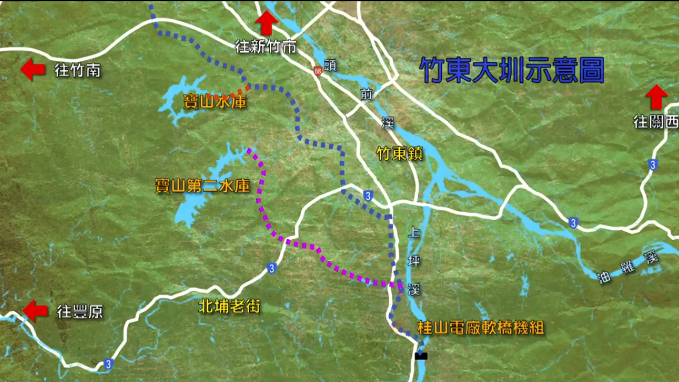 寶山淨水場的水源