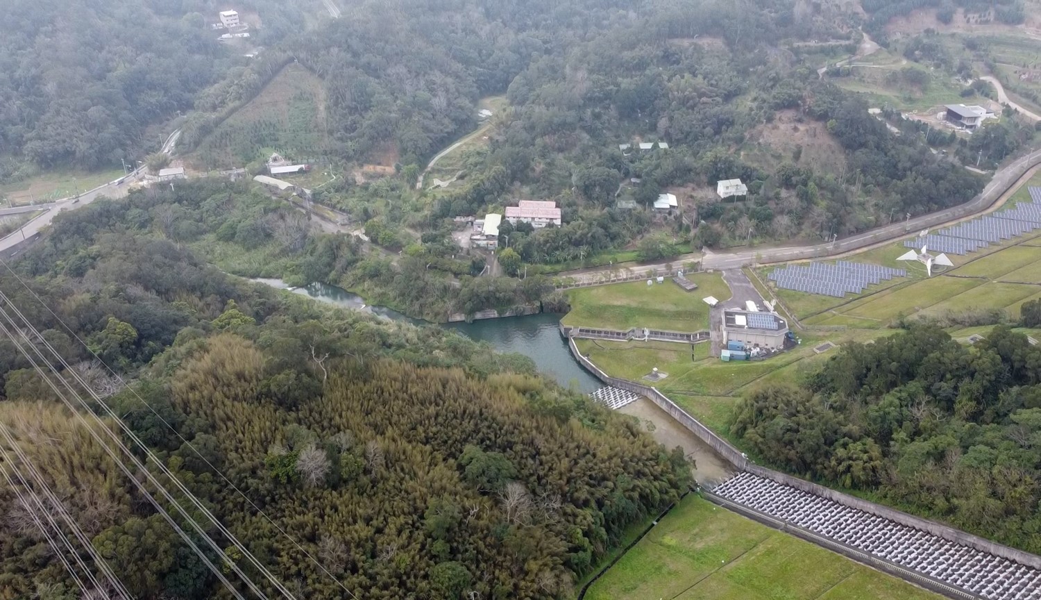 寶山淨水場水源寶山第二水庫溢洪道