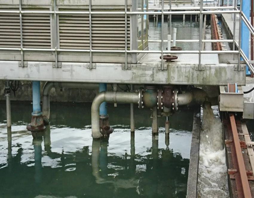 寶山淨水場的淨水設施