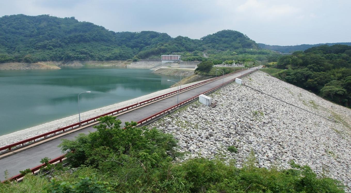 鯉魚潭淨水場水源鯉魚潭水庫大壩