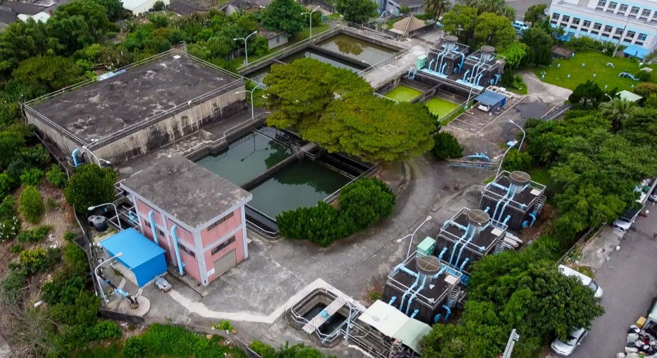 大甲營運所淨水場全貌