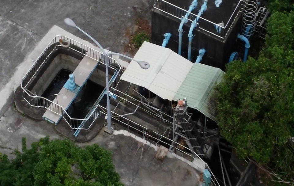 大甲營運所淨水場設施地面水源分水井