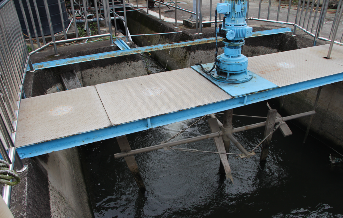 大甲營運所淨水場設施地面水源分水井