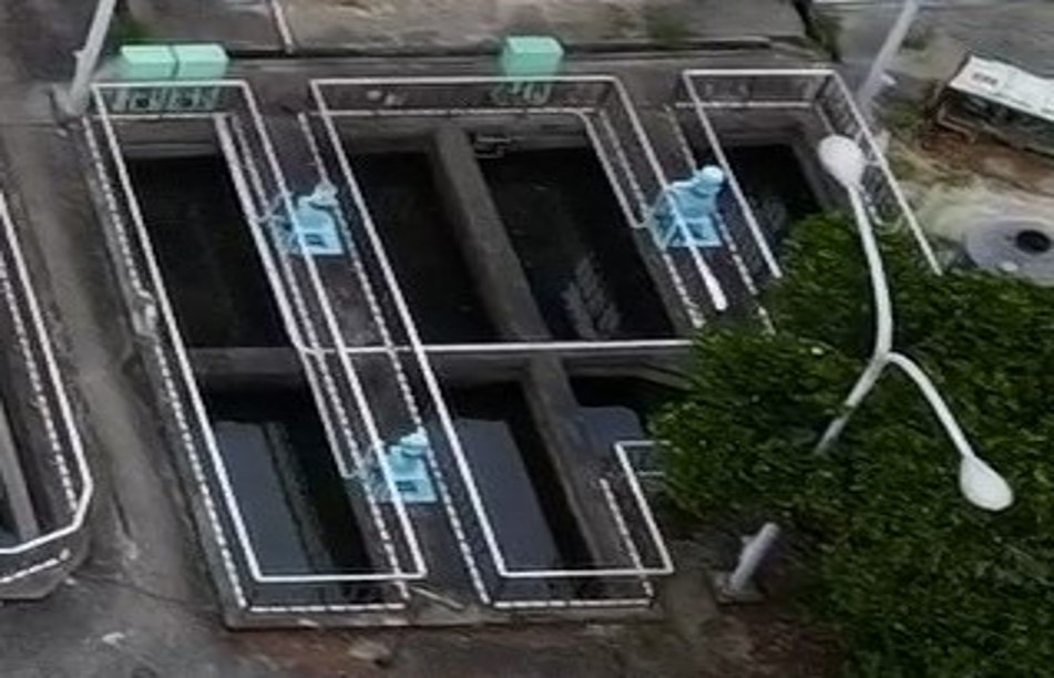 大甲營運所淨水設施膠羽池