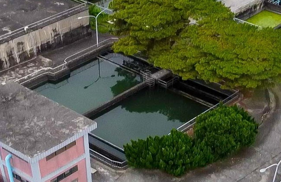大甲營運所淨水設施沉澱池