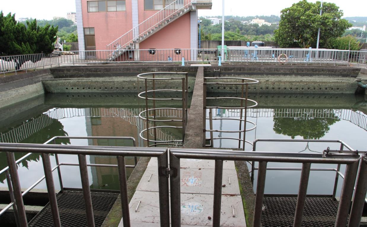 大甲營運所淨水場設施沉澱池