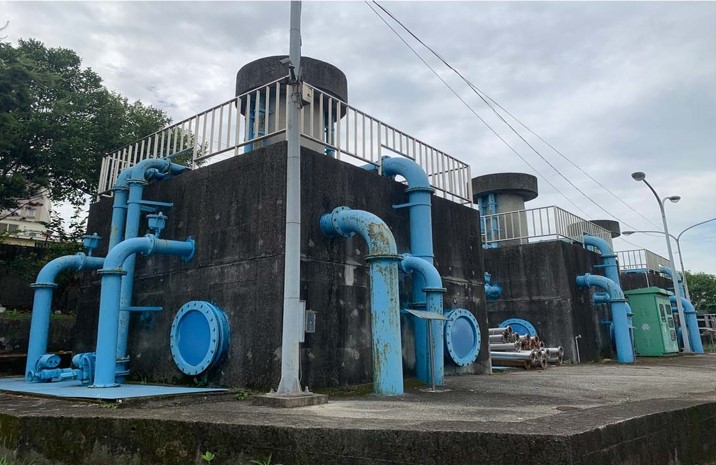 大甲營運所淨水場設施快濾池