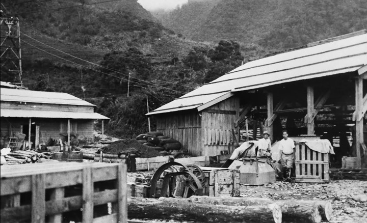 日月潭水力發電計畫時期影像