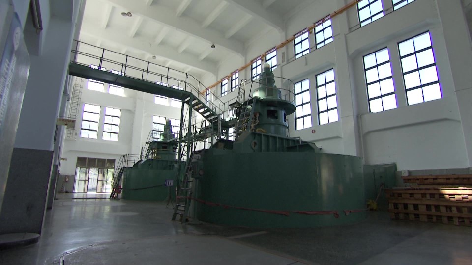 濁水溪流域鉅工電廠發電機組