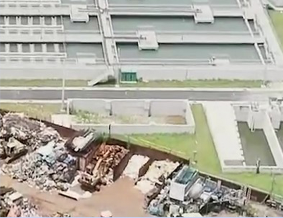 大台中地區公共給水豐原初沉池淨水設施