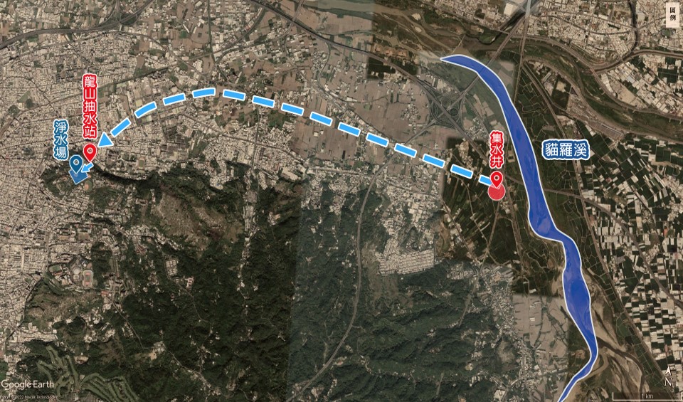 彰化南投雲林地區公共給水彰化水道第二水源地