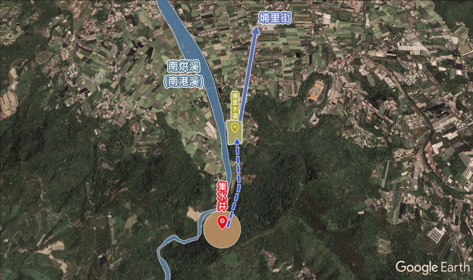 彰化雲林南投地區公共給水埔里水道水源