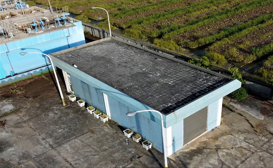 民國時代彰化地區公共給水鹿港系統打鐵厝淨水場淨水設備