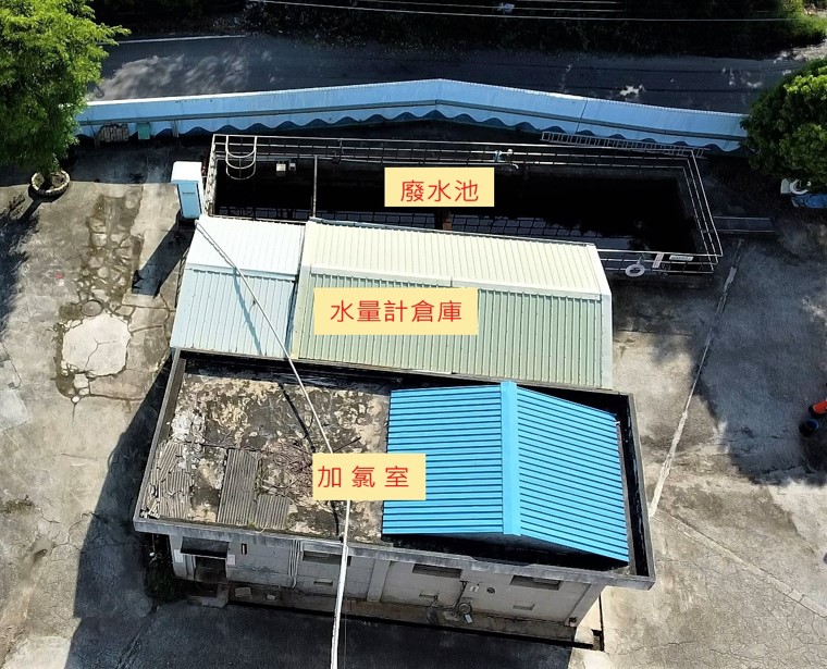 民國時代彰化地區公共給水溪湖系統溪湖第一淨水場淨水設施