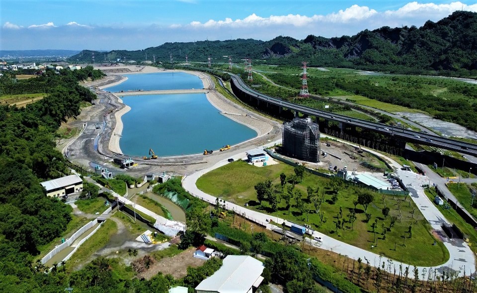 民國時代彰投雲地區公共給水新水源鳥嘴潭工程相關設施