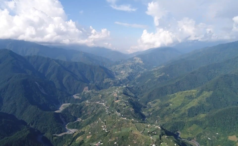 大甲溪流域泰雅族聚落週邊地貌