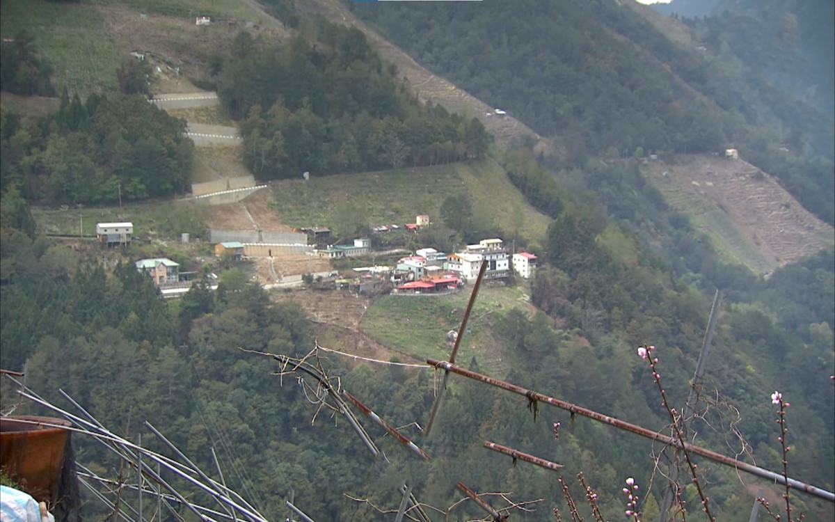 大甲溪流域泰雅族聚落週邊地貌