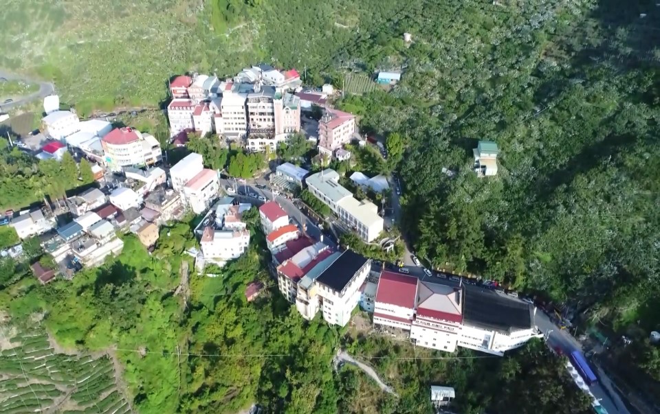 大甲溪中下游中橫公路上泰雅族新聚落