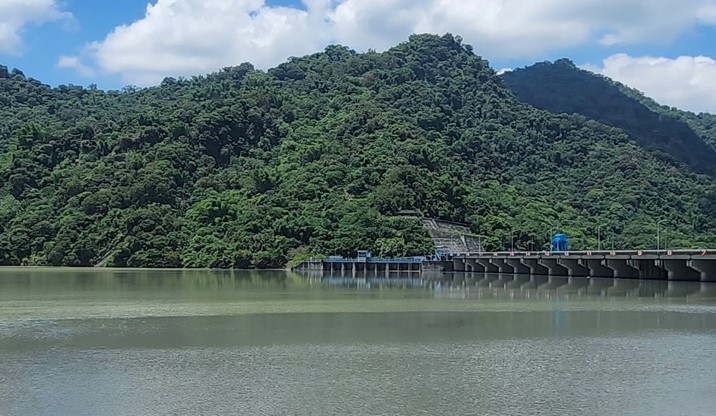 民國時代雲林地區公共給水集集攔河堰南岸取水口