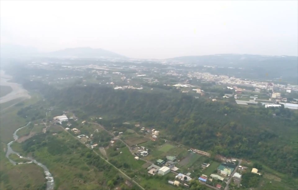 大甲溪流域新社台地