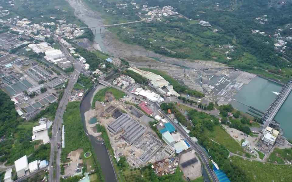 大甲溪流域石岡壩豐原淨水廠水源