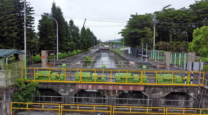民國時代雲林地區公共給水系統林內分水工工業用水取水口