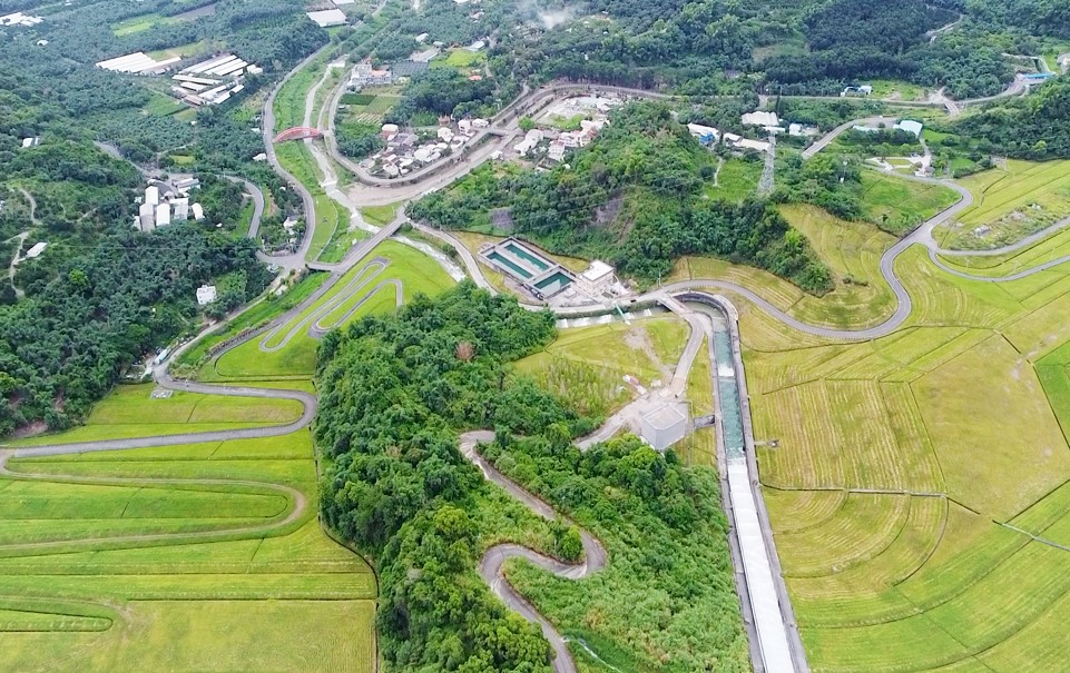 民國時代雲林地區公共給水系統湖山水庫蓄水設施