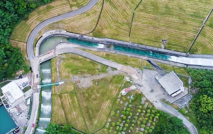 民國時代雲林地區公共給水系統湖山水庫蓄水設施