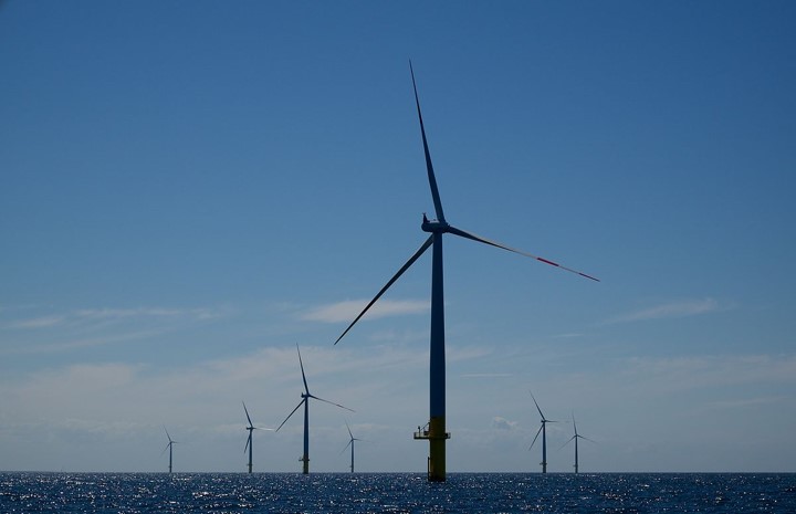 位於歐洲波羅的海的風力發電機