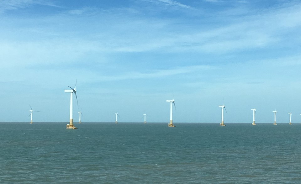 上海東海大橋海上風電場
