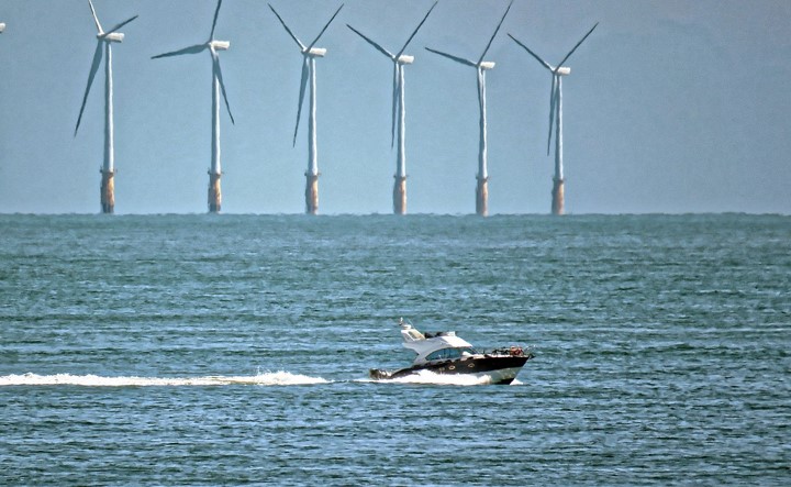 英國肯特的離岸風電場