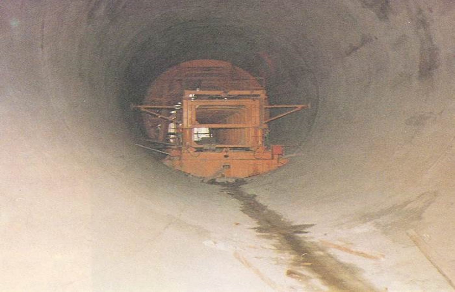 濁水溪流域明湖電廠頭水隧道施工