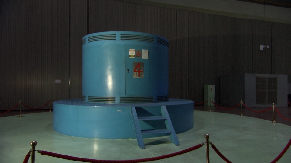 濁水溪流域日月潭明湖電廠水輪發電機組