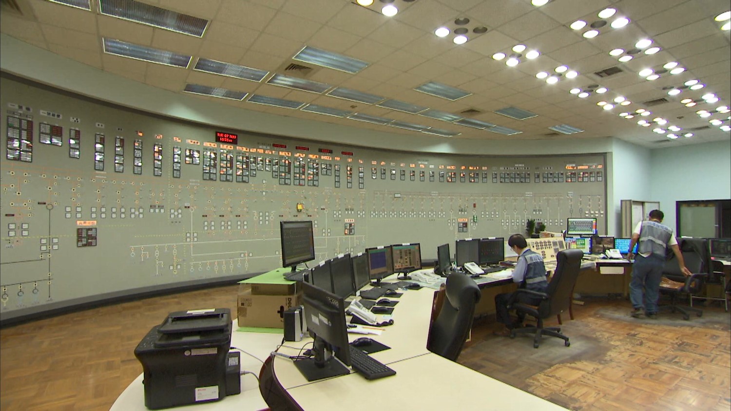濁水溪流域明潭電廠出入口隧道