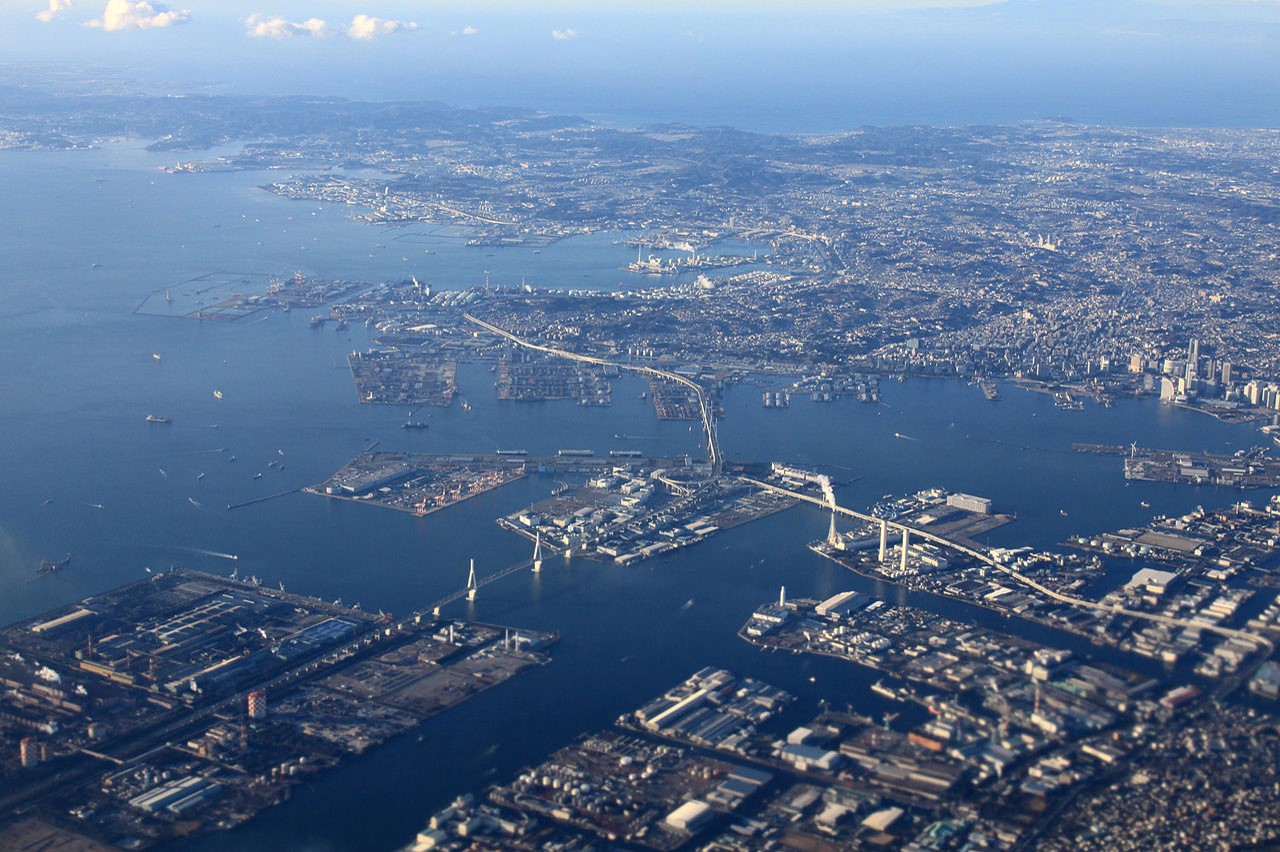 橫濱港空拍