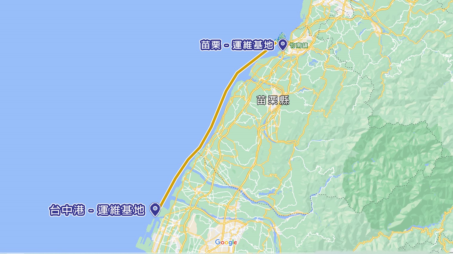 海洋風電(Formosa 1)