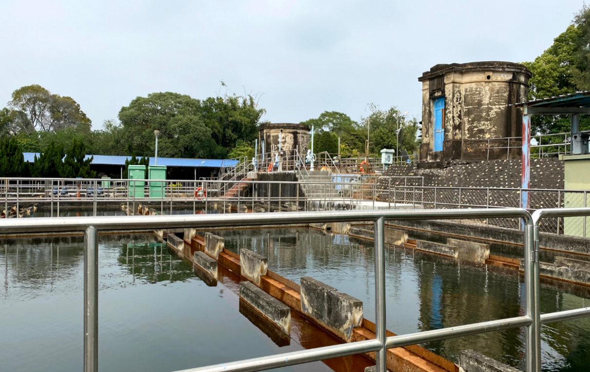 民國時代嘉義地區公共給水公園淨水場淨水設備_濾過井