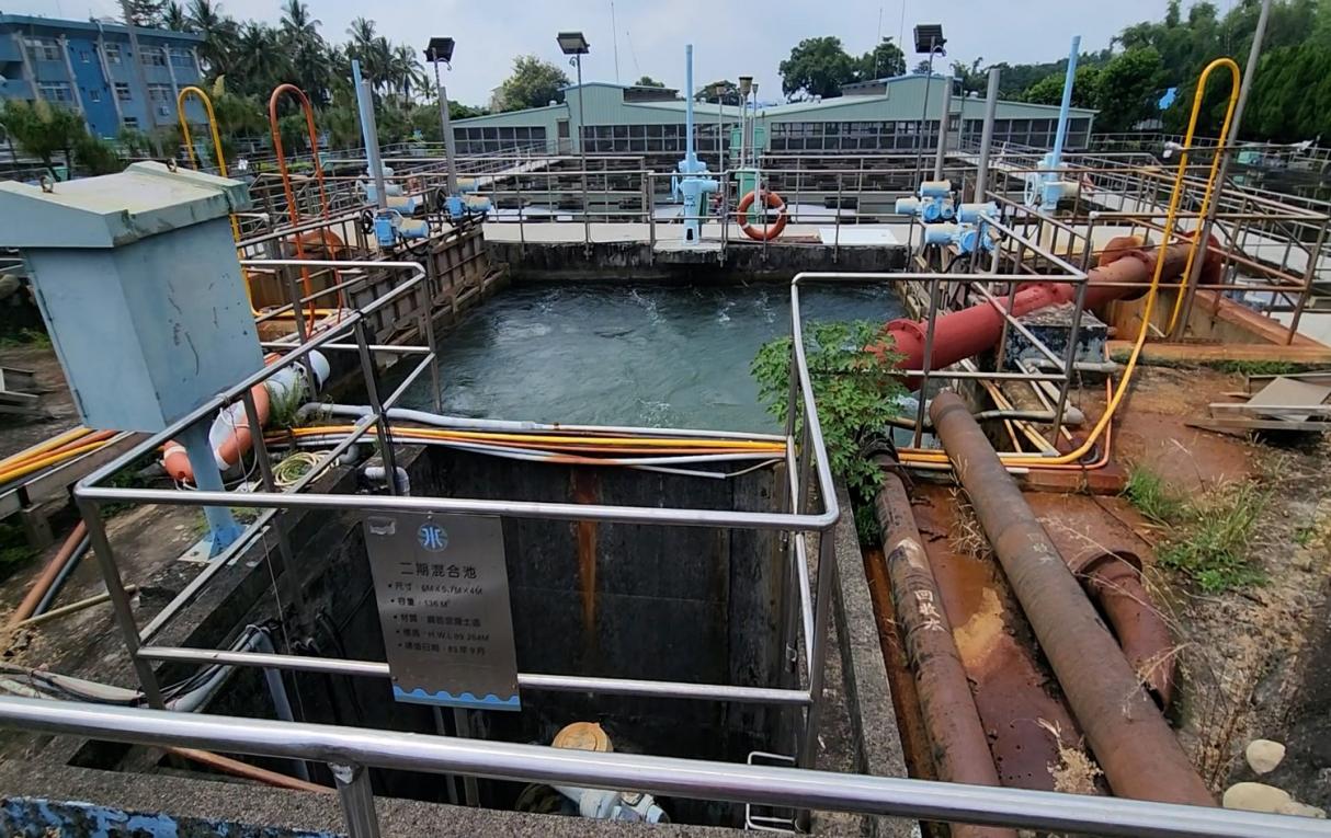 民國時代嘉義地區公共給水公園淨水場淨水設備_二期混合池