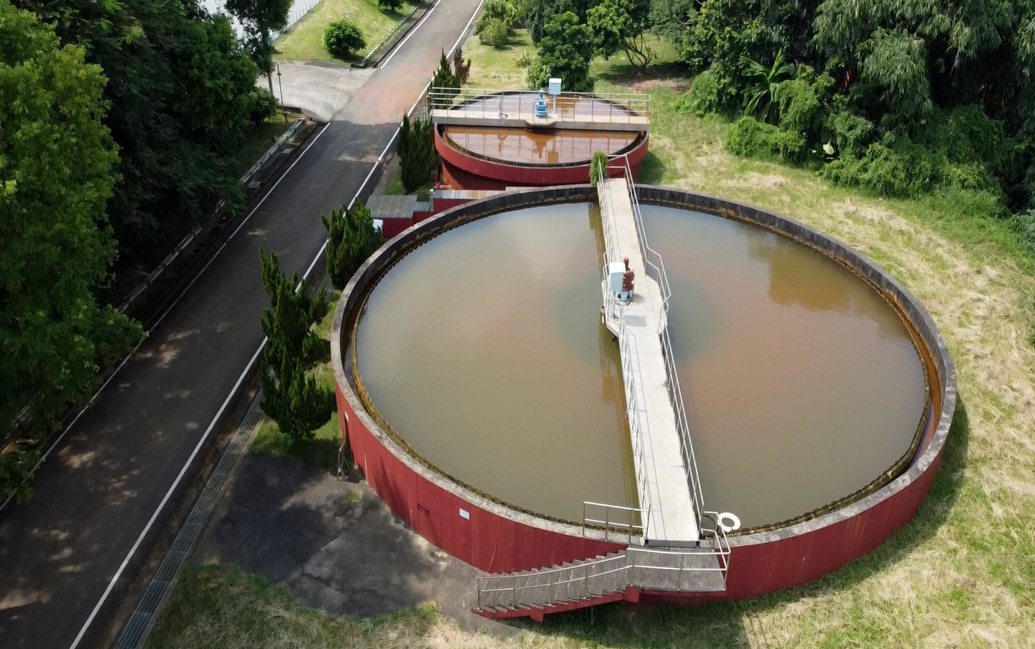 民國時代嘉義地區公共給水公園淨水場淨水設備_污泥濃縮池