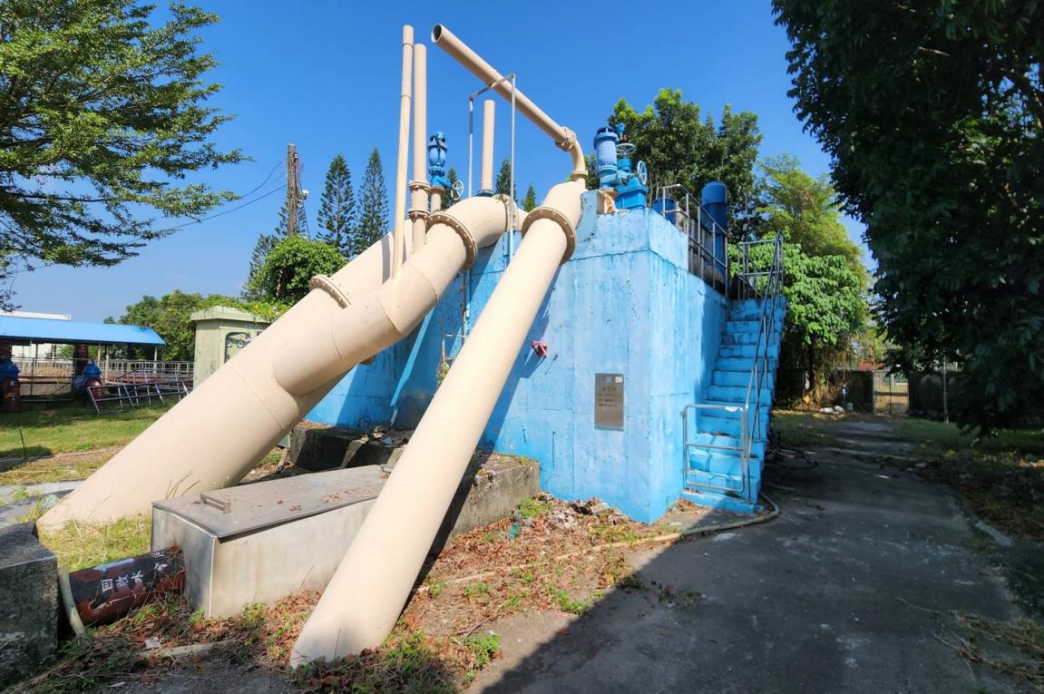 民國時代嘉義地區公共給水水上淨水場淨水設備_抽水井