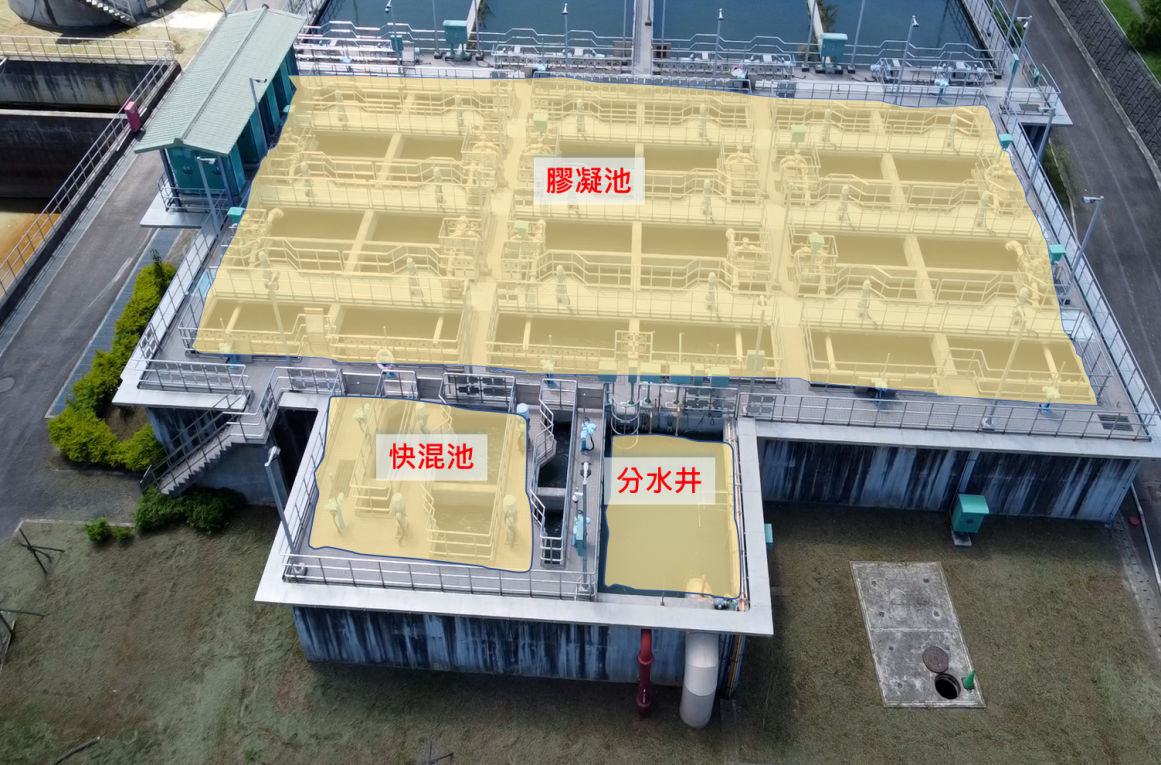 民國時期高屏地區公共給水坪頂淨水場淨水設施