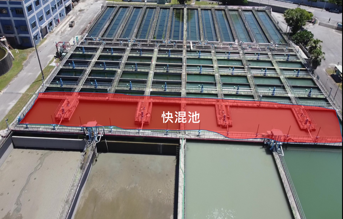 民國時期高屏地區公共給水翁公園淨水場淨水設施
