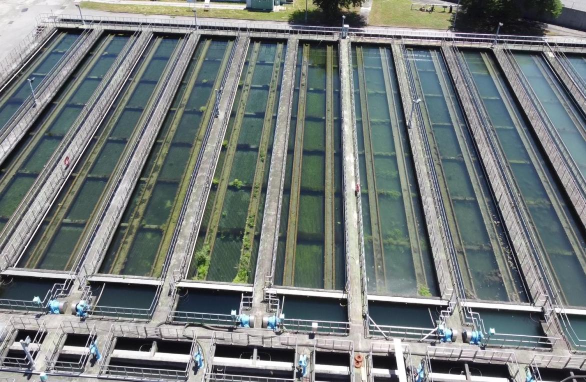 民國時期高屏地區公共給水翁公園淨水場淨水設施