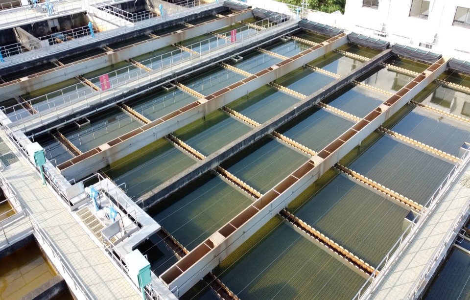 民國時代台南地區公共給水曾文淨水場淨水設備